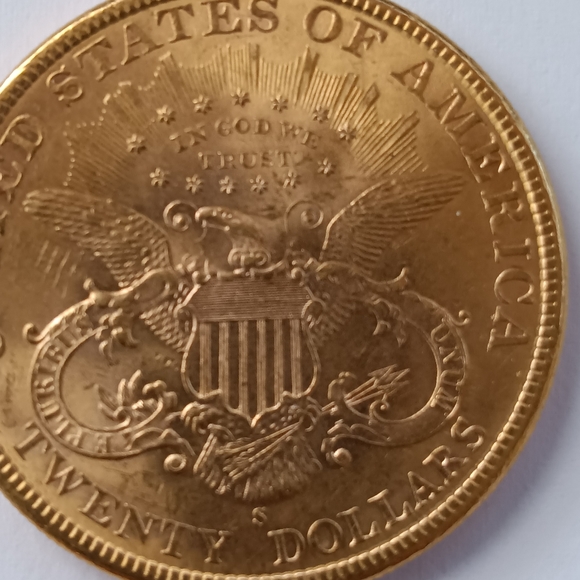 1897 $20 gold coin - Picture 3 of 4